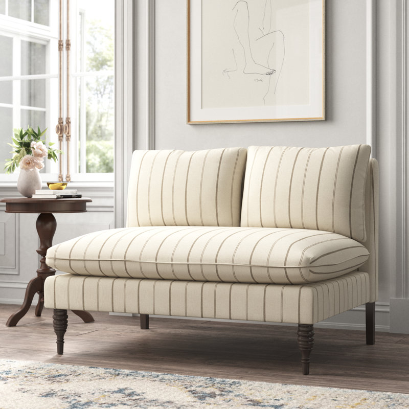 Kelly Clarkson Home 47" Armless Settee Wayfair